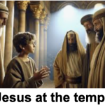 Jesus at the temple